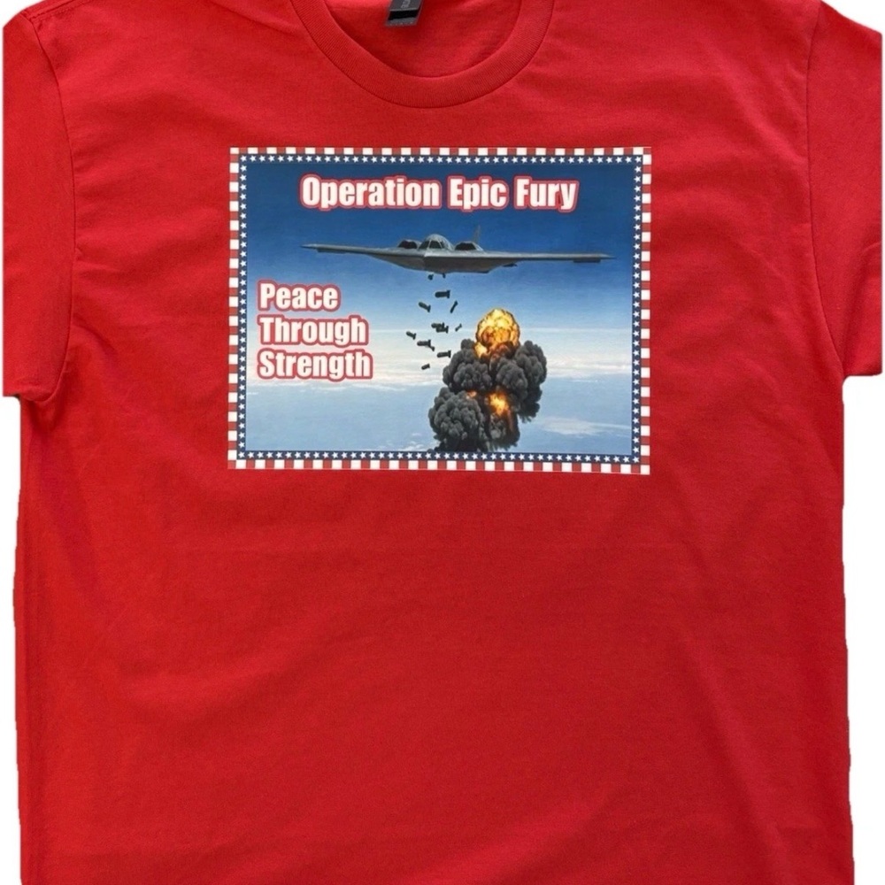 Peace Through Strength Operation Epic Fury T-Shirt